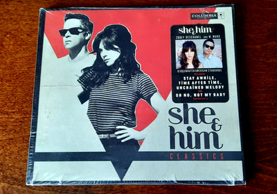 Classics [Digipak] by She & Him (CD, Dec-2014, Columbia (USA)) NEW/SEALED
