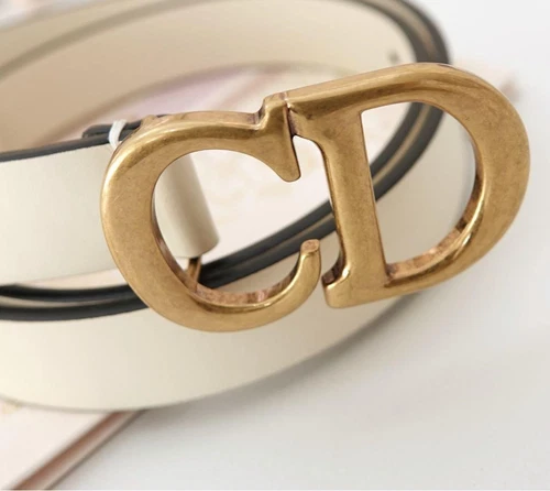 Authentique ceinture Christian Dior SELLE CD logo boucle taille 70 made in Italy