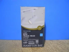 Hampton Bay 1-Light White Integrated LED Linear Track Lighting Mini Step Head