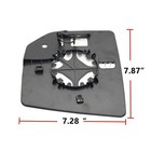 Fit For  FORD F150 Right Passenger Side Mirror Glass w/ Heating Spotter