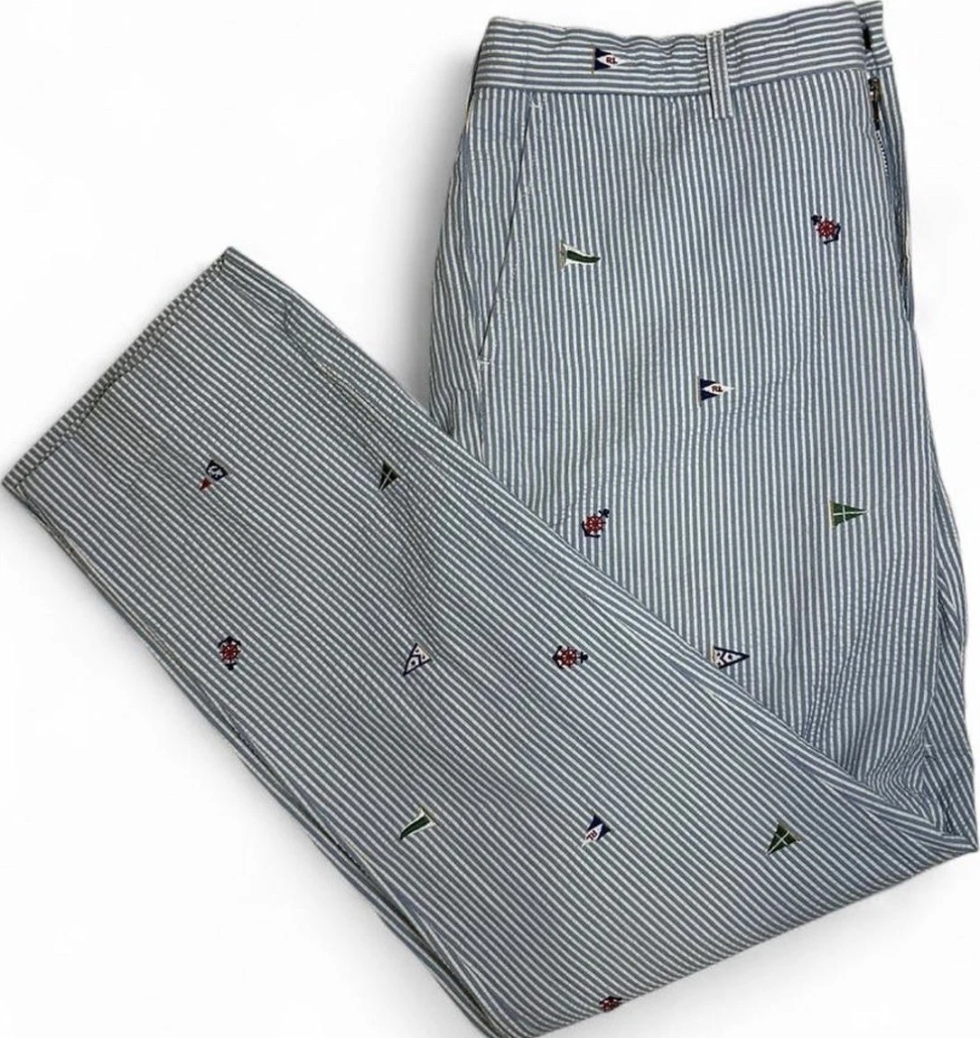 Polo Ralph Lauren Striped Casual Pants for Men for sale | eBay