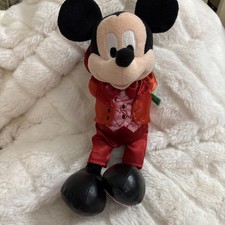 Disney Valentines Day Mickey Mouse Plush 10" FREE SHIPPING