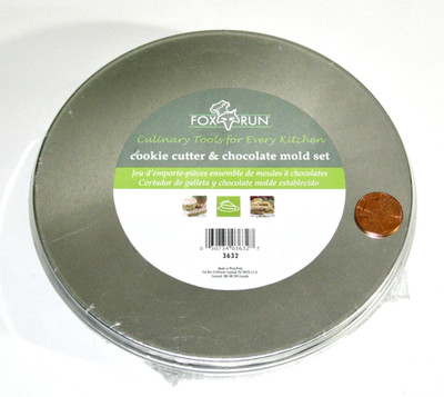 FOX RUN COOKIE CUTTER & CHOCOLATE MOLD SET -#3632 -NEW/FACTORY SEALED
