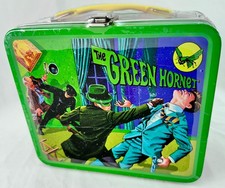 MINT Vintage Reproduction (1998) GIANT Green Hornet Lunch Box-SEALED! by G-Whiz!