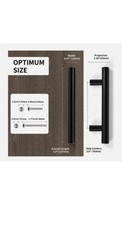 Black Matte Cabinet Handles 30 Pack 3" Hole Center Pulls New