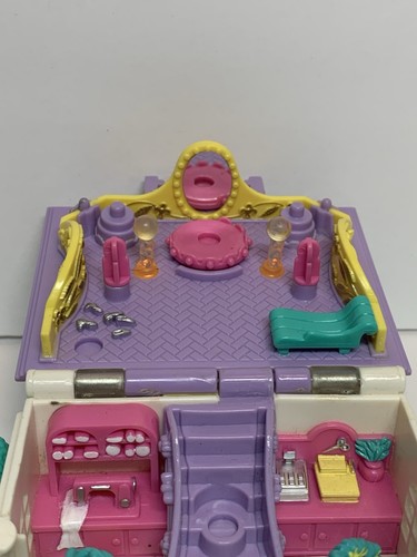 Vintage Polly Pocket Bluebird 1994 Light Up Bridal Salon ONLY ~ New Batteries - Picture 7 of 16