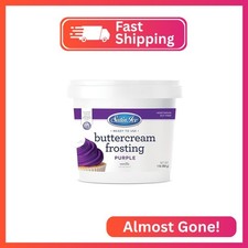 Satin Ice Purple Buttercream Frosting - 1lb - Pail
