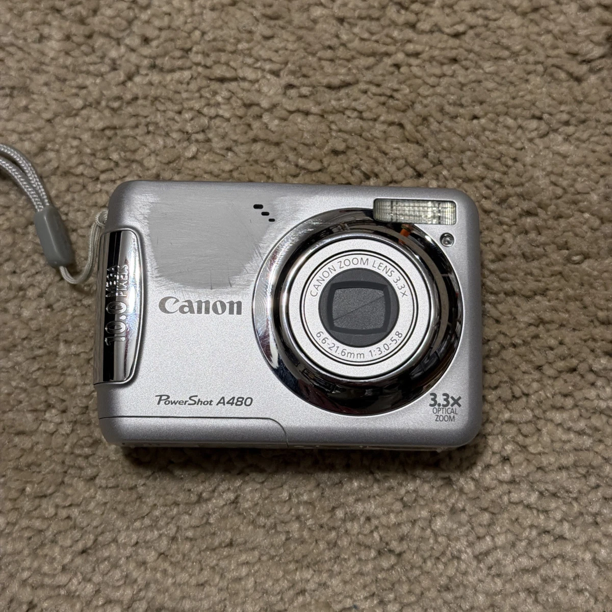Canon PowerShot A480 シルバー Canon PowerShot A480 Digital Cameras