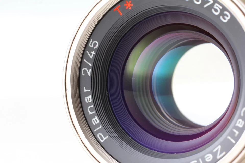 [ Top Mint ] Contax Carl Zeiss Planar T* 45mm F2 Lens For G1 G2 From JAPAN - Image 3 of 4