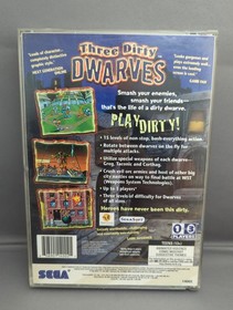 * Three Dirty Dwarves (Sega Saturn, 1996) Complete CIB
