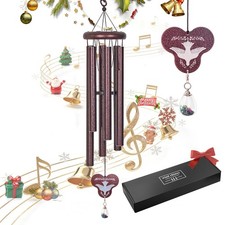 Dog Memorial Gifts for Loss of Dogs, 35'' Personalized Dog Memorial Wind Chim...