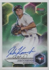 2023 Bowman's Best of Green Refractor 22/99 Josh Kasevich #B23-JK Auto 1d5q