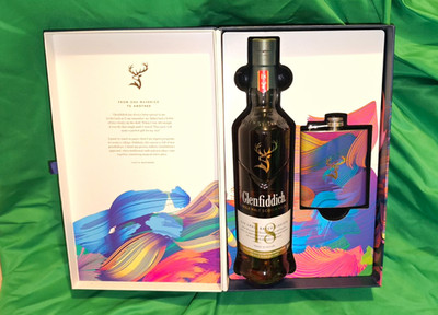 Glenfiddich Single Malt Scotch Whisky 18 Jahre Geschenk-Set Limited Edition