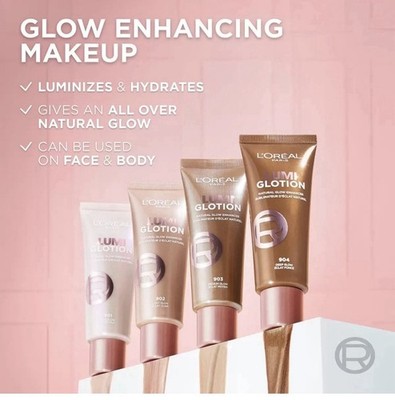 L'OREAL PARIS LUMI GLOTION 904 GLOW 40ML BRANDNEU