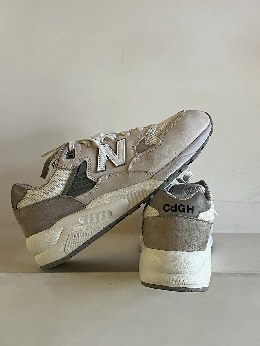 Comme des Garçons Homme x New Balance 580 White for Sale