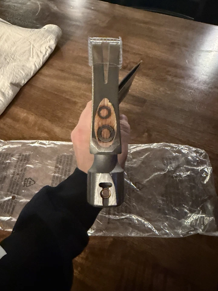 Stiletto FH10c Smooth Face Curved Handle Titanium Finish Handle - Image 4 of 4