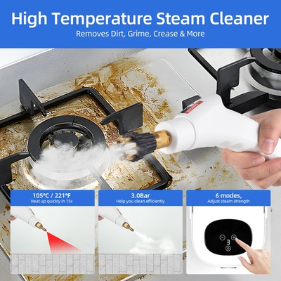 #ad 2500W High Pressure Steam Cleaner High Temperature Pressurized Steam QCTT $99.64