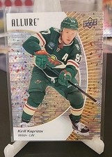 Kirill Kaprizov  121/199  Upper Deck Allure 2023-24 Gold Glitter Bomb #25