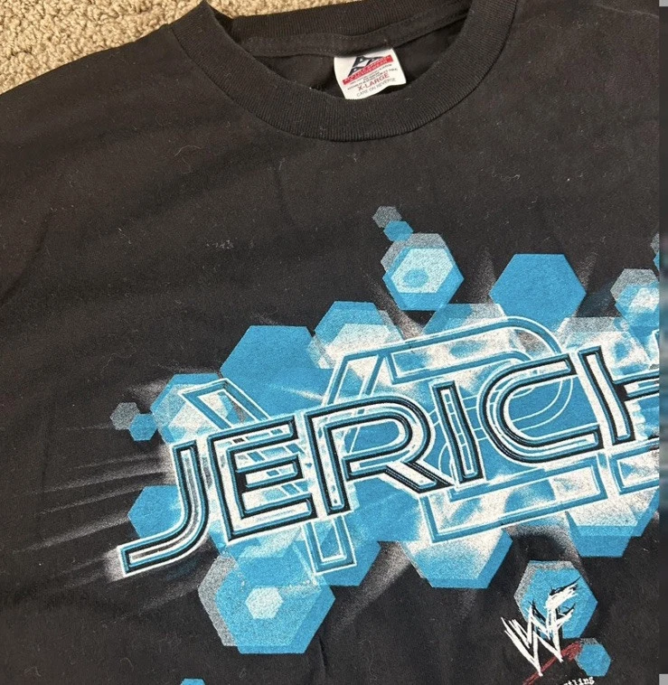 Camiseta De Colección Chris Jericho Y2K WWF XL Lucha Libre WWE De Colección Foto 3 de 3