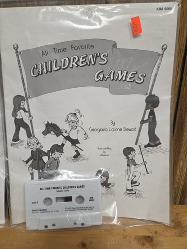 Georgiana Stewart - All-Time Favorite Kinderspiele; Kassette Kimbo KIM-9068 - Bild 2 von 4