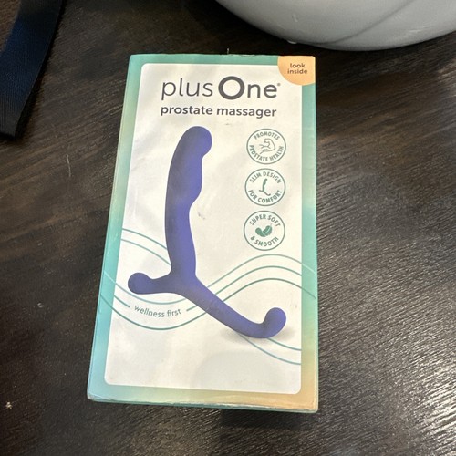 PlusOne Prostata Massagegerät Wasserdicht Männlicher Stimulator 4" Neu in versiegelter Verpackung