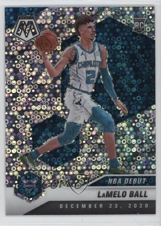 2020 Panini Mosaic NBA Debut Fast Break Silver Prizm Lamelo Ball Rookie RC 1pj8
