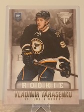 2013-14 Panini Titanium Vladimir Tarasenko Rookie 5×7 Jumbo RC #J-7 Blues