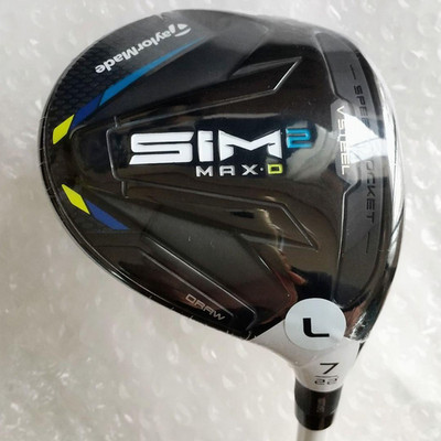New Women's TaylorMade SIM2 MAX D 7W 22 Fairway wood RH/TENSEI BLUE TM40(L) JP