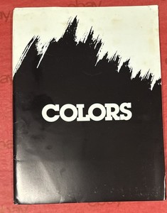 COLORS 1988 MOVIE PRESS KIT + PROMO PHOTOS SEAN PENN DENNIS HOPPER ROBERT DUVALL
