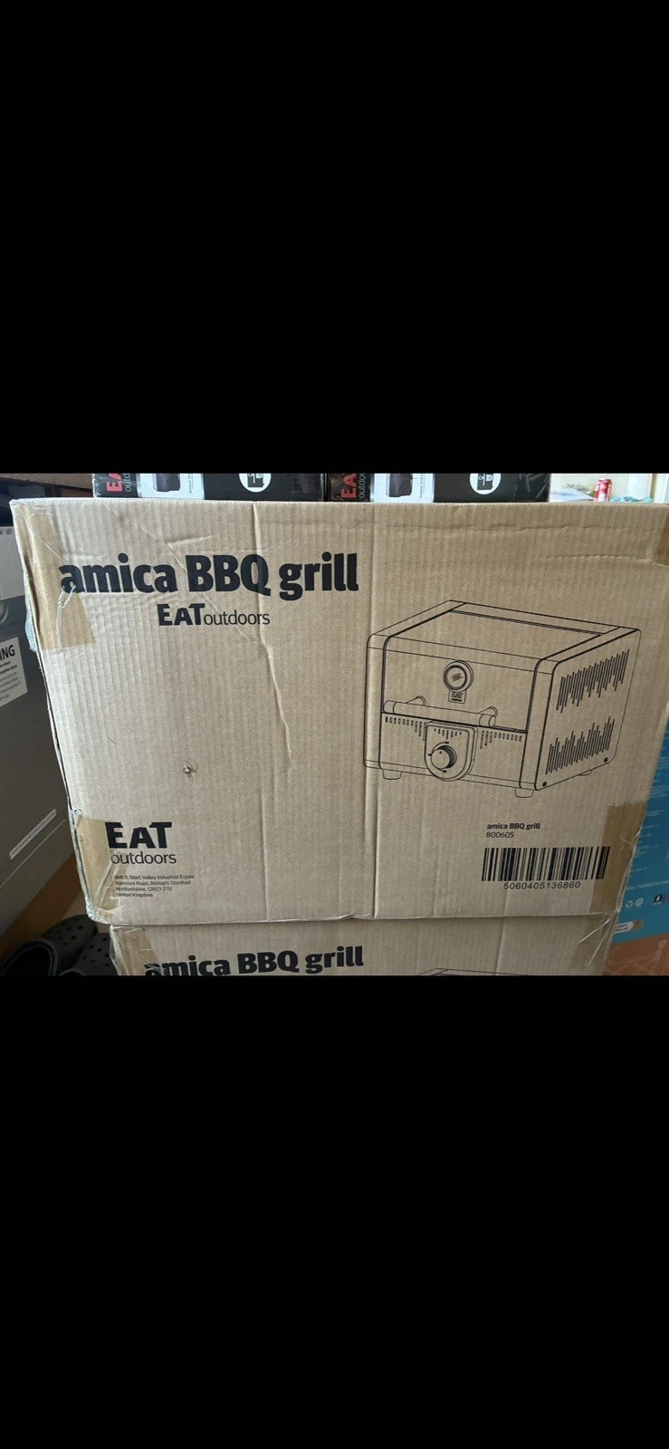 Gas BBQ Grill Oven Omica 12 Inch Pizza Stone and Cover included New Sealed
Opens in a new window or