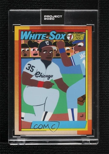 2020 Topps Project 2020 1990 Topps /6678 Frank Thomas Keith Shore #141 HOF