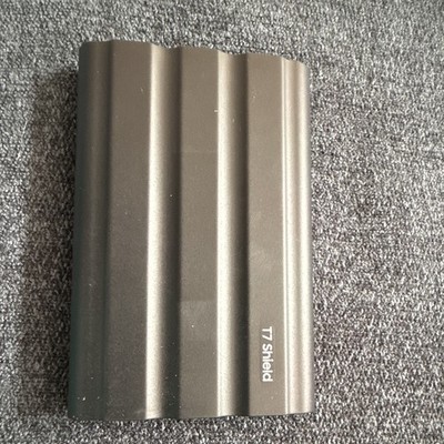 Samsung T7 Shield 4TB Portable SSD MU-PE4T0S USB 3.2 Gen 2 Only 2 Hours Tested
