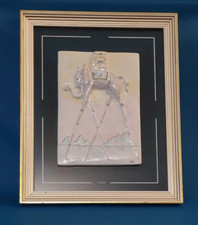 1980 SALVADOR DALI' SCULTURA PORCELLANA " ELEFANTE SPAZIALE " MULTIPLO AUTENTICA