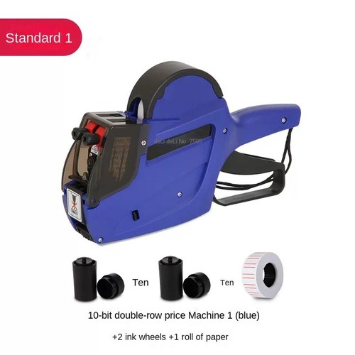 Double Row Manual Price Marking Machine Price Coder Coding Gun Handheld Small - Picture 12 of 16