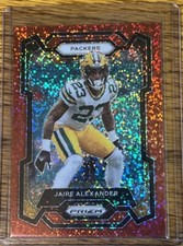 2023 Panini Red Sparkle Prizm Jaire Alexander Green Bay Packers