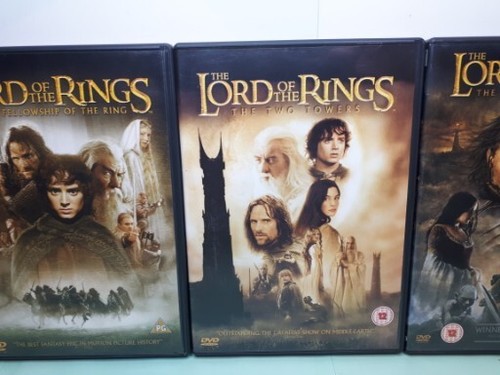 The Lord of the Rings Trilogy DVD Bundle Fellowship Of The Ring & The Two Towers - Picture 3 of 15