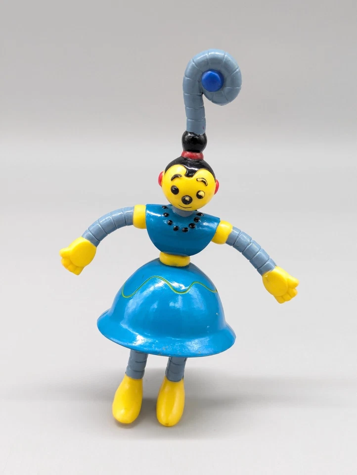 Figuras Disney Años 90 Mamá Mrs Bromley 5" Polina y 4" Zowie Bendy Rolie Polie Olie Foto 3 de 4