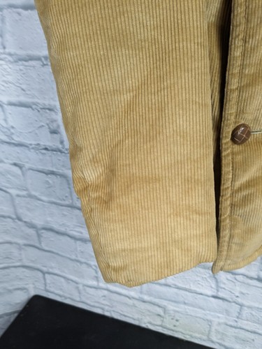 Vintage 70s McGregor Mens fleece Lined Corduroy Heavy Jacket Coat Size 48 Long - Bild 8 von 11