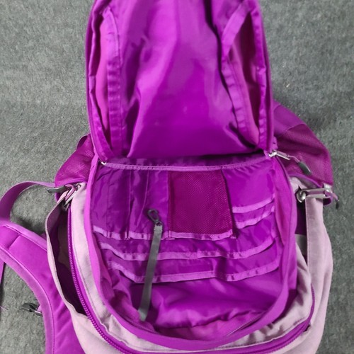 The North Face Jester Backpack Raspberry Pink/Purple Padded Laptop Hiking - Picture 21 of 21
