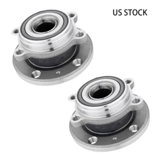 2Pcs Wheel Hub Bearing Front For Audi TT A3  VW Passat Jetta CC Beetle 513253*2