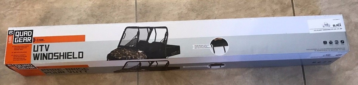 Classic Accessories Quad Gear UTV Bench Seat Cover Black Classic Accessories Quad Gear UTV Bench Seat Cover Black
