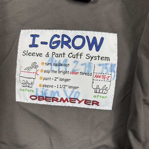 Obermeyer Grow With Me Snowsuit Kids size 6 Fleece Lined Insulated - Picture 5 of 10