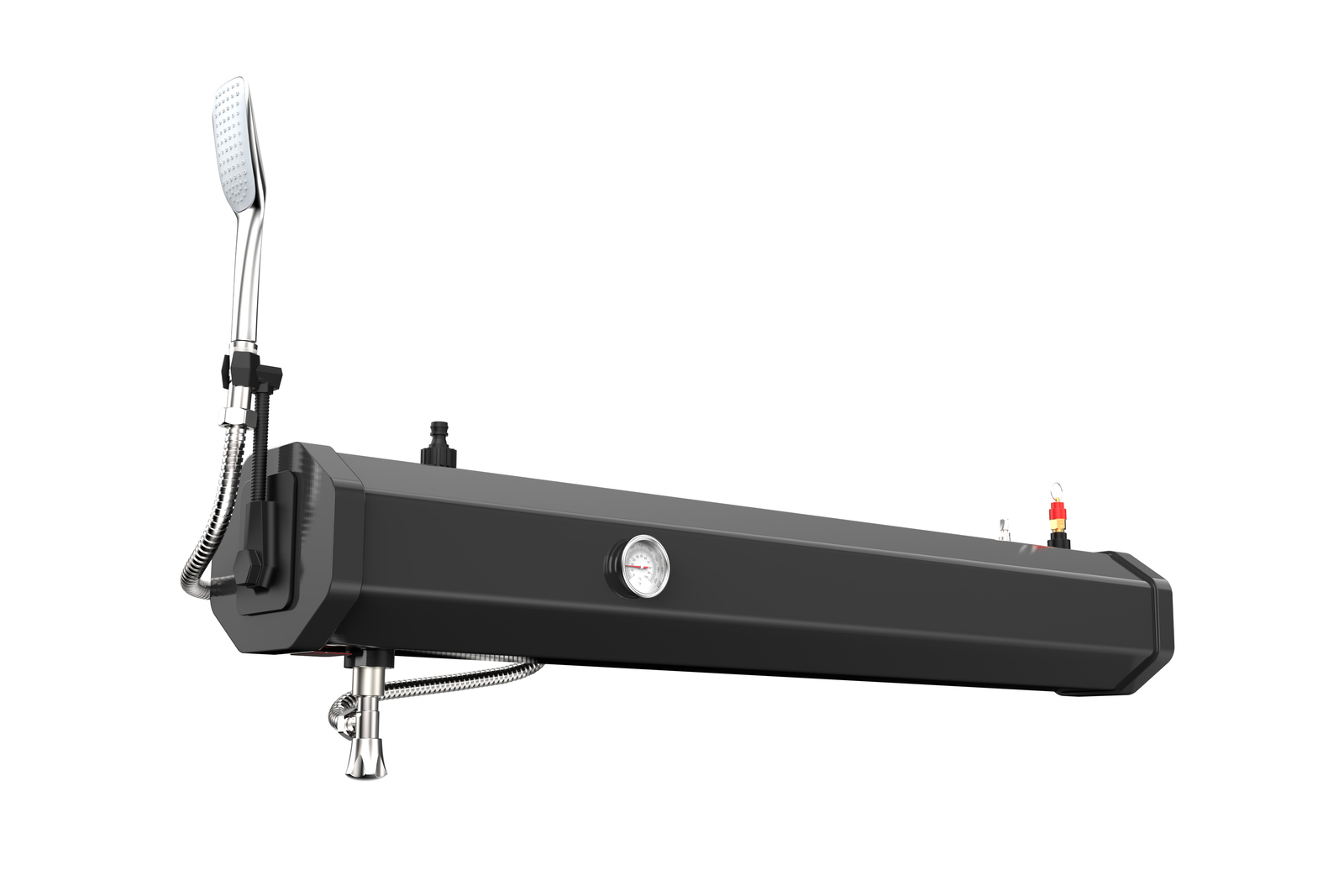 8gal 30L Water Tank W/ Temperature PVC Road Shower 304 stainless steel For Truck