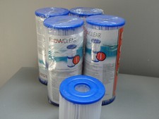 Wkłady filtracyjne Bestway 9 sztuk - pielęgnacja basenu / filtr basenowy rozmiar 1