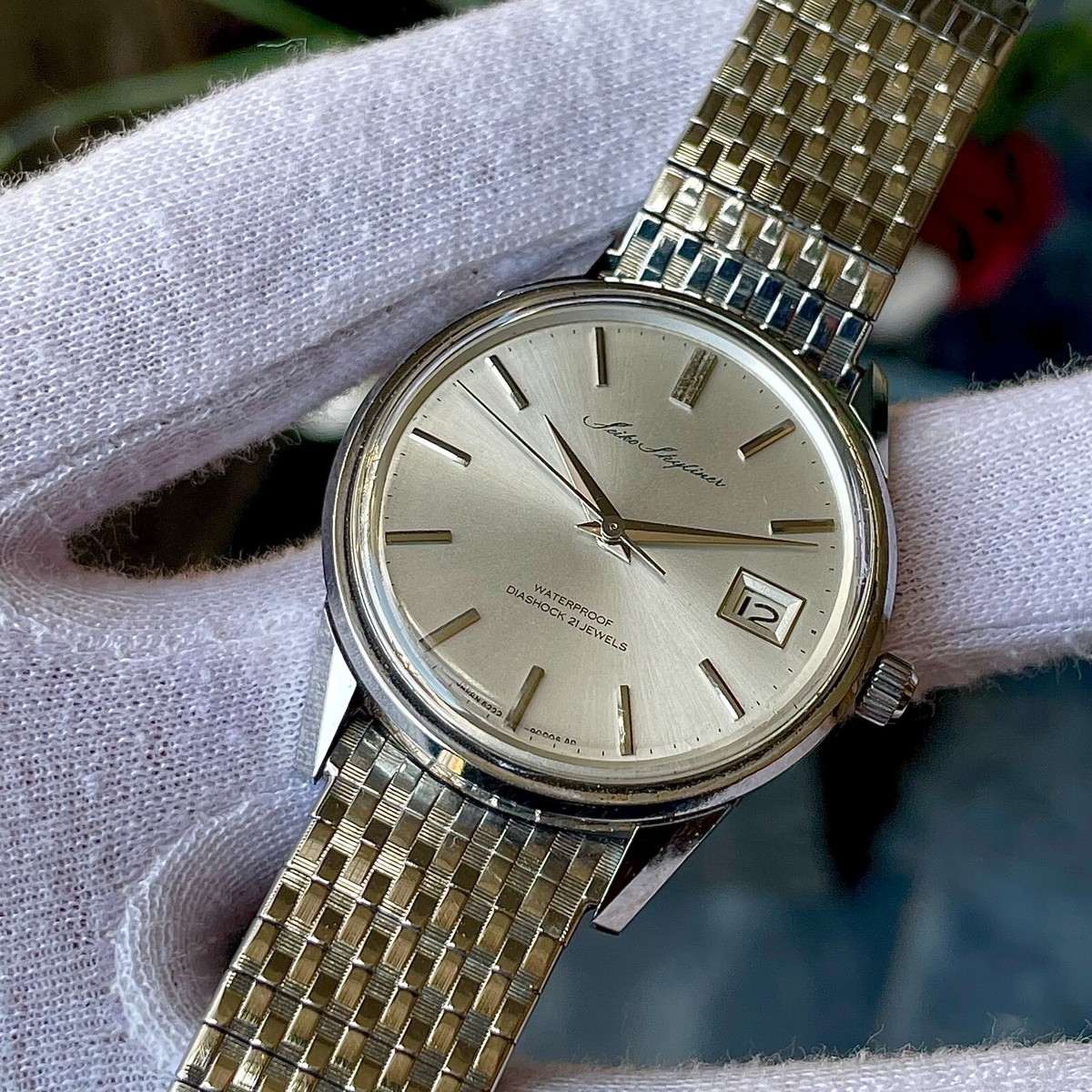 Vintage Seiko Seahorse Skyliner Manual Winding Men's Watch