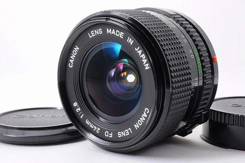 【NEAR MINT＋】CANON NEW FD NFD 24mm F/2.8 MF Wide Angle Lens From JAPAN #5020