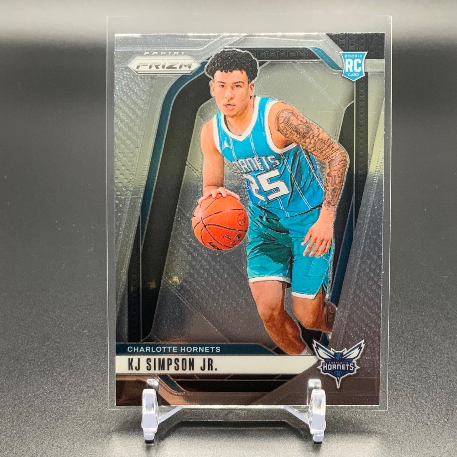 2024-25 Panini Prizm Basketball #247 KJ Simpson Jr Rookie RC TTC3226