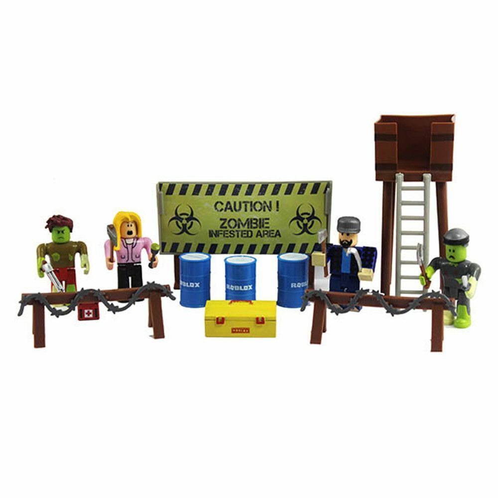  Roblox Zombie Attack Large Playset : Toys & Games