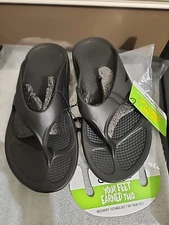 OOFOS OOriginal Unisex Black #1000 OOFOAM TECHNOLOGY Sandal Men's 6 Women’s 8