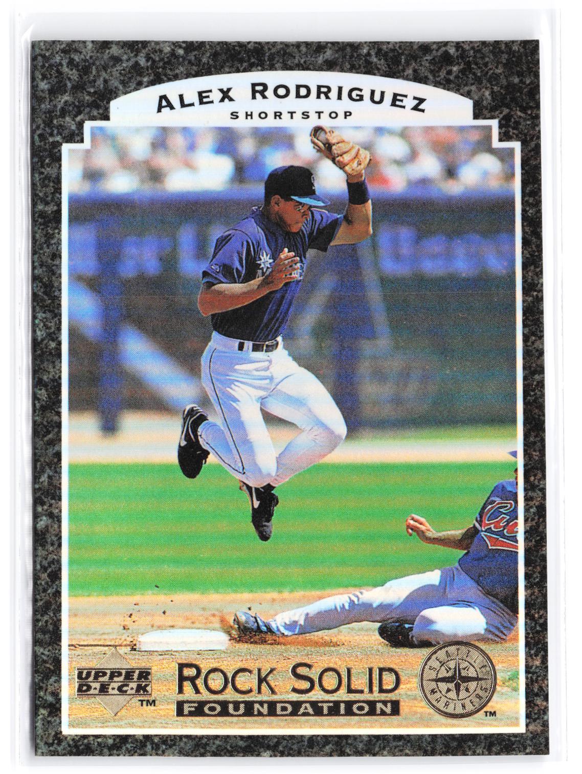 1997 Upper Deck #RS1 Alex Rodriguez Rock Solid Foundation